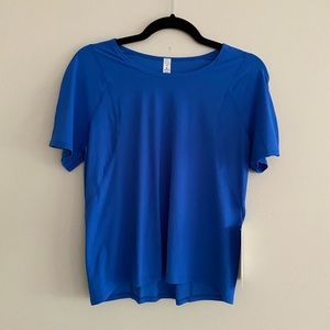 🍋 Lululemon Outrun the Heat SS Wild Bluebell